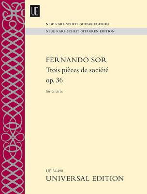 Trois pieces de societe