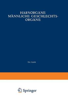Harnorgane Männliche Geschlechtsorgane