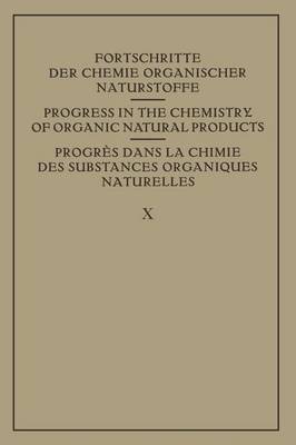 Fortschritte der Chemie Organischer Naturstoffe / Progress in the Chemistry of Organic Natural Products / Progres dans La Chimie des Substances Organiques Naturelles