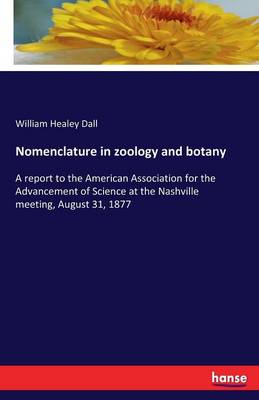 Nomenclature in Zoology and Botany