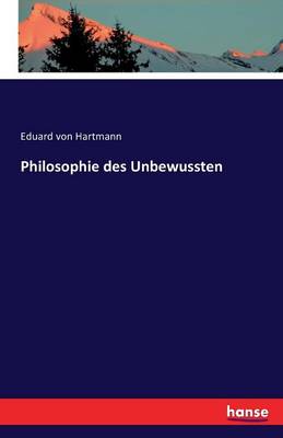Philosophie Des Unbewussten