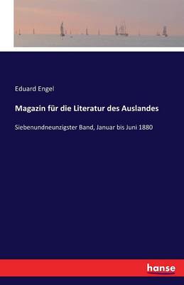 Magazin F r Die Literatur Des Auslandes
