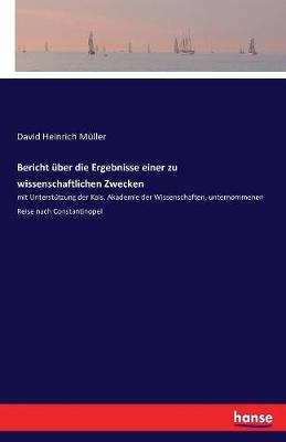 Bericht ber Die Ergebnisse Einer Zu Wissenschaftlichen Zwecken