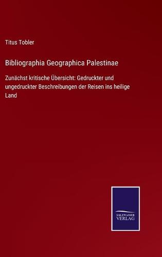 Bibliographia Geographica Palestinae