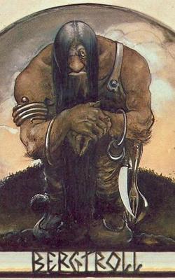 Der Bergtroll - Notizbuch (Trolle und Goblins)