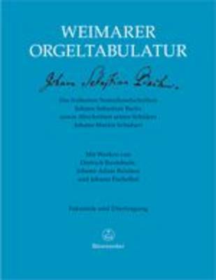 Weimar Organ Tablature