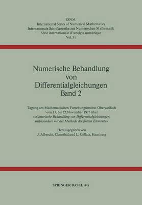 Numerische Behandlung von Differentialgleichungen Band 2