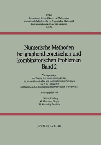 Numerische Methoden bei graphentheoretischen und kombinatorischen Problemen