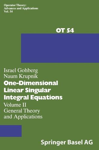 One-dimensional Linear Singular Integral Equations