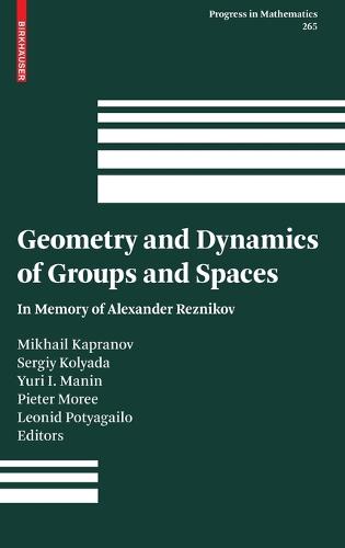 Geometry and Dynamics of Groups and Spaces