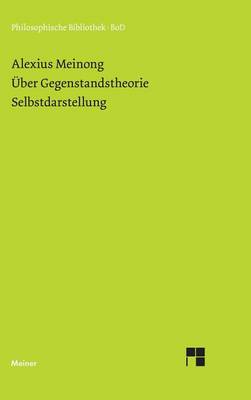 Über Gegenstandstheorie. Selbstdarstellung.