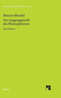 Der Ausgangspunkt des Philosophierens