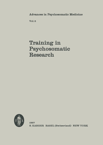 Training in Psychosomatic Research