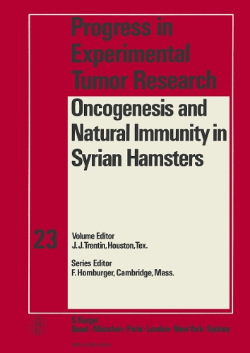 Oncogenesis and Natural Immunity in Syrian Hamsters