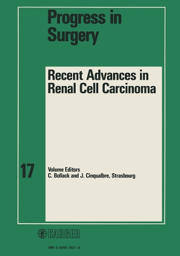 Recent Advances in Renal Cell Carcinoma