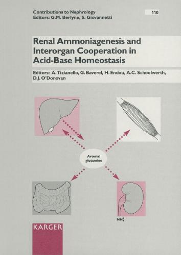 Renal Ammoniagenesis Interorgan Cooperation in Acid- Base Homeostasis