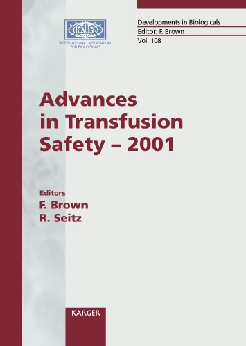 Advances in Transfusion Safety - 2001
