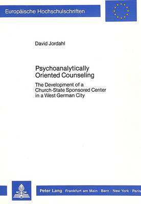Psychoanalytically Oriented Counseling
