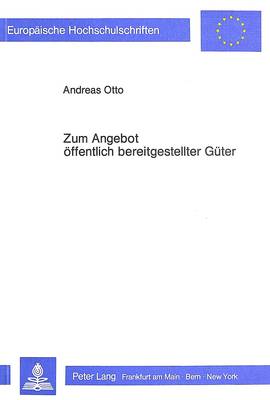 Zum Angebot Oeffentlich Bereitgestellter Gueter