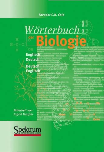 Worterbuch der Biologie, Englisch-Deutsch/Deutsch-Englisch