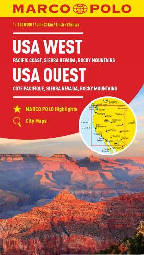 USA West Marco Polo Map