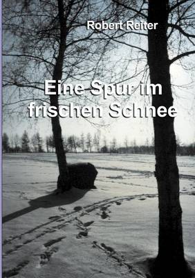 Eine Spur im frischen Schnee