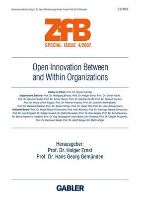 Open Innovation Between and Within Organizations
