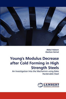 Young's Modulus Decrease After Cold Forming in High Strength Steels