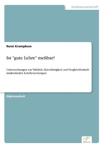 Ist "gute Lehre" meßbar?