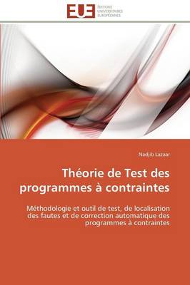Théorie de Test Des Programmes À Contraintes