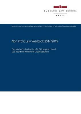 Non Profit Law Yearbook 2014/2015