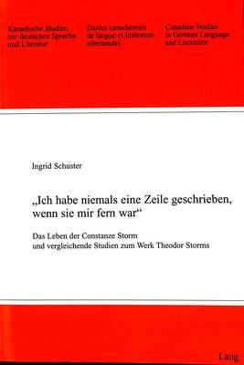 «Ich Habe Niemals Eine Zeile Geschrieben, Wenn Sie Mir Fern War»
