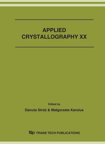 APPLIED CRYSTALLOGRAPHY XX