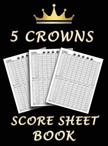 5 Crowns Score Sheet Book