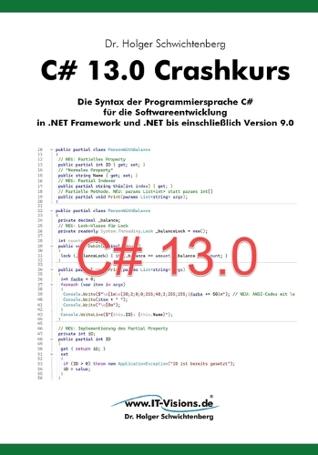 C# 13.0 Crashkurs