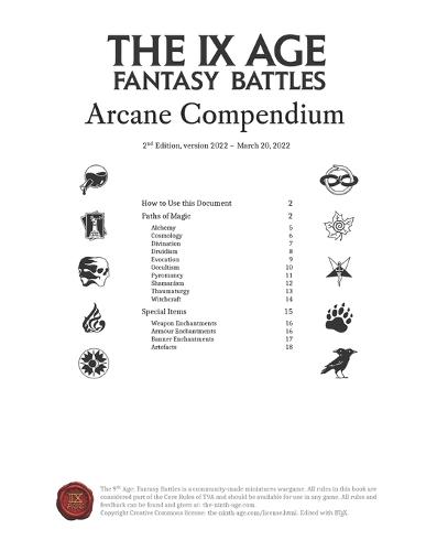 Arcane Compendium