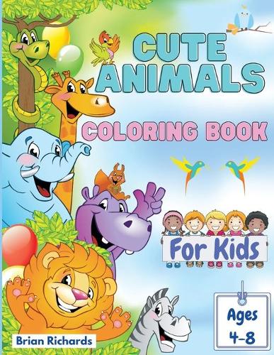 Cute Animals Coloring Book For Kids