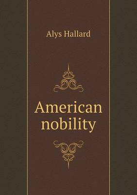 American nobility