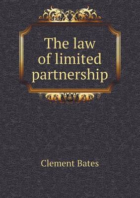 The law of limited partnership