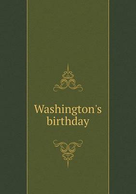 Washington's birthday