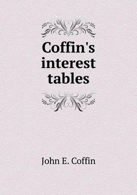Coffin's interest tables