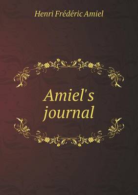Amiel's Journal