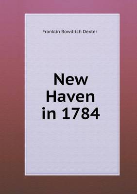 New Haven in 1784