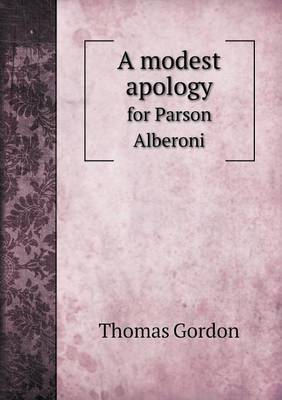 A modest apology for Parson Alberoni