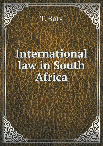 International law in South Africa
