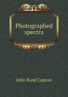Photographed spectra