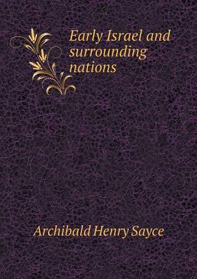 Early Israel and surrounding nations