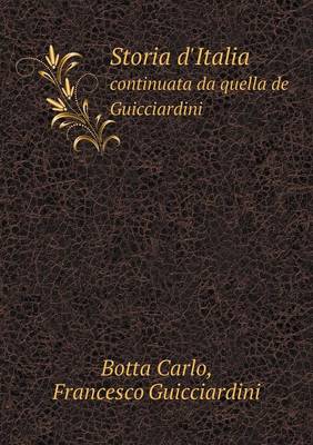 Storia d'Italia continuata da quella de Guicciardini