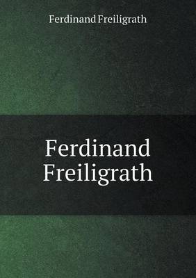 Ferdinand Freiligrath