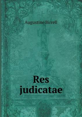 Res judicatae